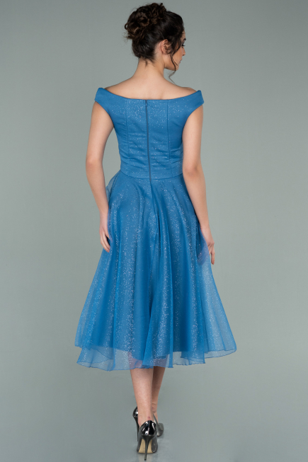 Midi Indigo Prom Gown ABK1316