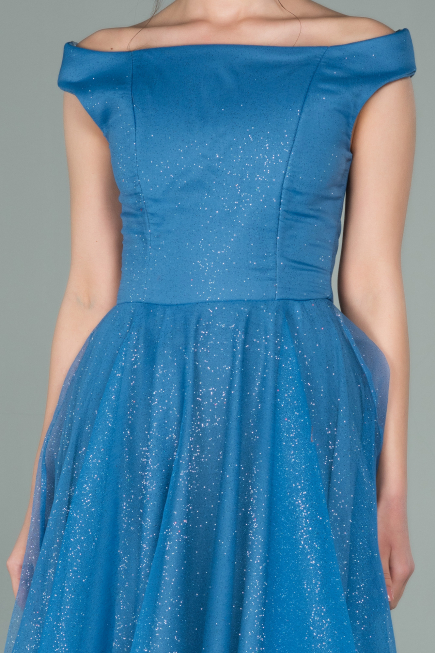 Midi Indigo Prom Gown ABK1316