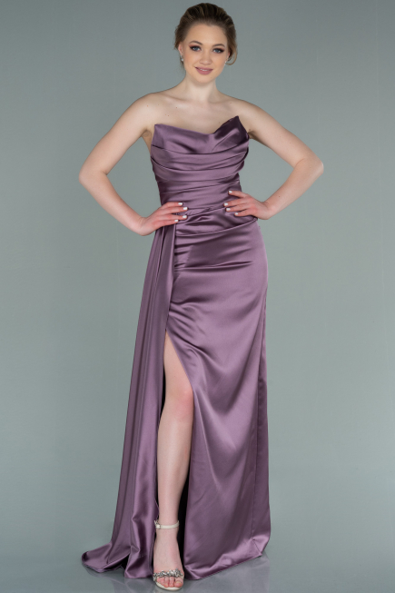 Lavender Mermaid Evening Dress ABU361