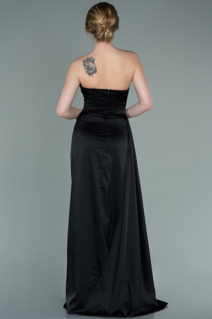 Black Mermaid Evening Dress ABU361