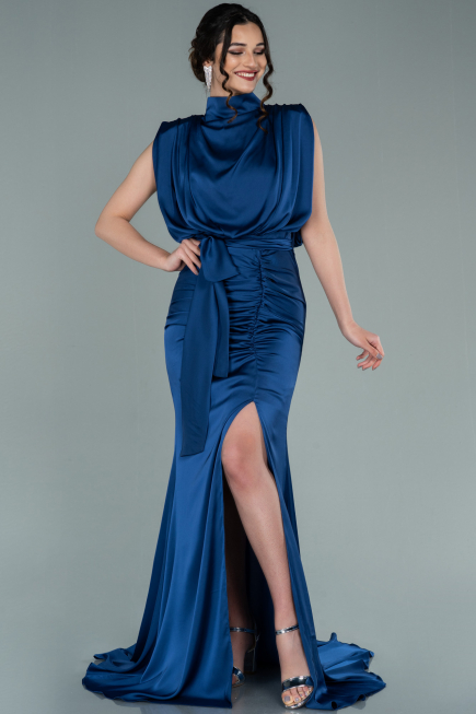 Parlement Long Satin Evening Dress ABU2133