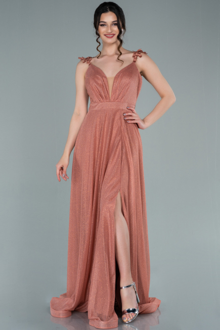 Long Onion Skin Evening Dress ABU2307