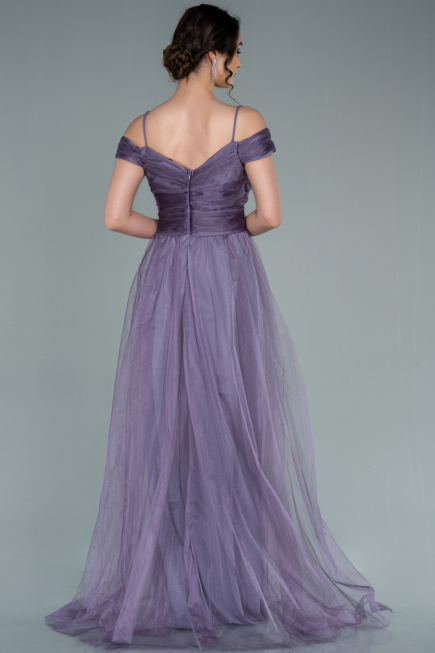 Long Lavender Evening Dress ABU2336
