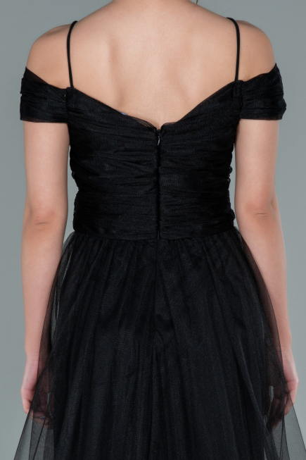 Long Black Evening Dress ABU2336