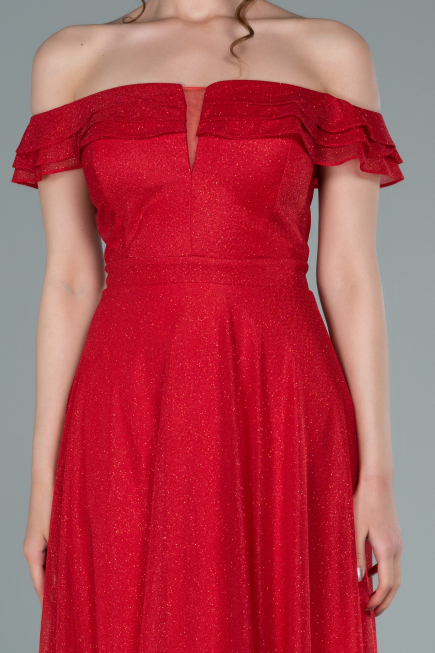 Long Red Evening Dress ABU2351