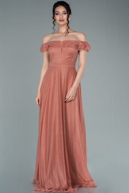 Long Onion Skin Evening Dress ABU2351