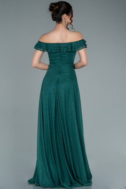 Long Emerald Green Evening Dress ABU2351