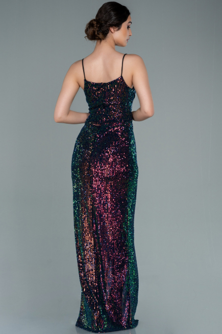 Rins Long Scaly Prom Gown ABU1880