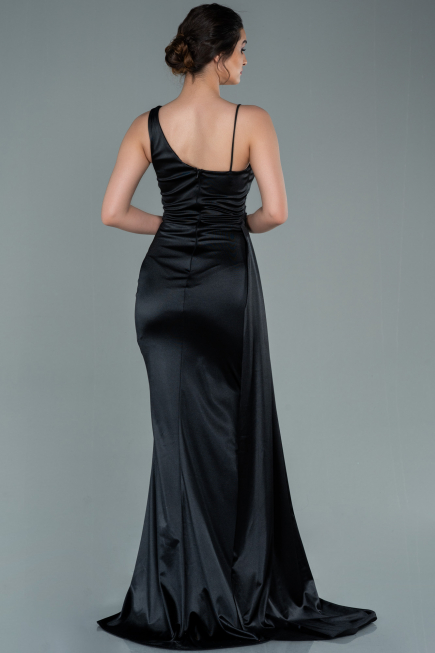 Long Black Prom Gown ABU2373