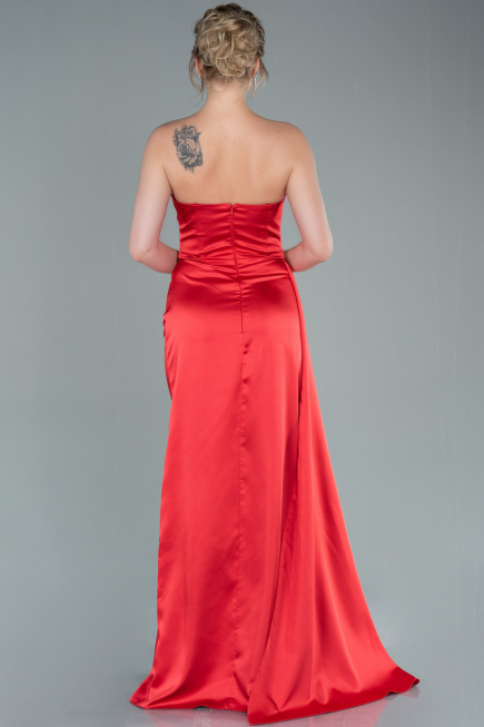 Red Mermaid Evening Dress ABU370