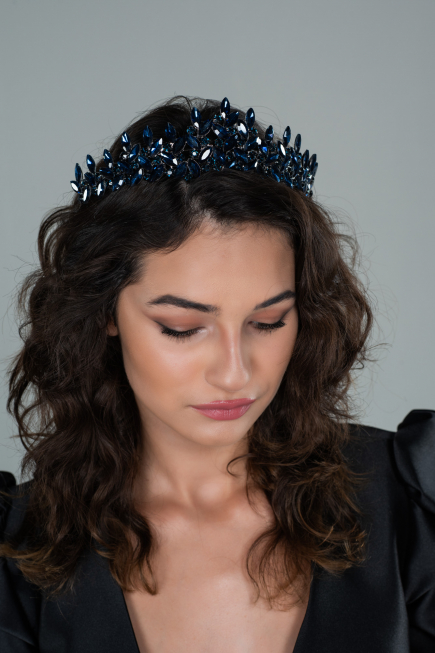 Navy Blue Crown DY508