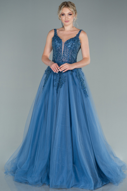 Long Indigo Haute Couture ABU2090