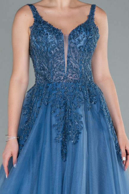 Long Indigo Haute Couture ABU2090