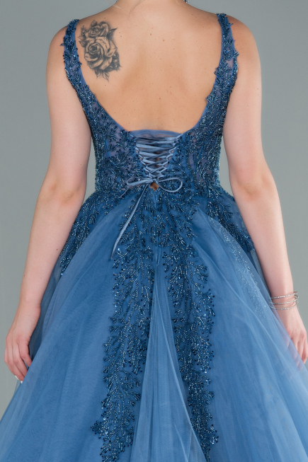 Long Indigo Haute Couture ABU2090
