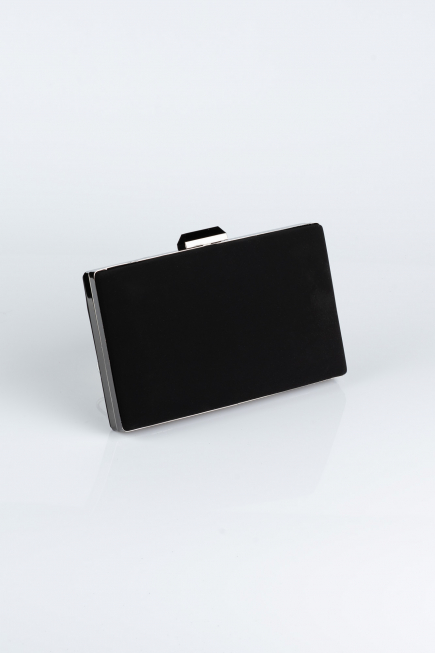Black Suede Night Bag SH801