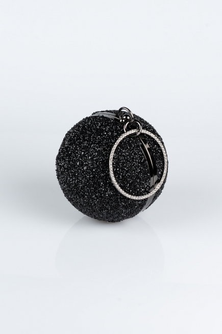 Black Scaly Evening Bag SH803