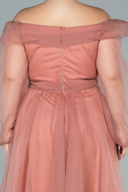 Onion Skin Long Oversized Evening Dress ABU1535
