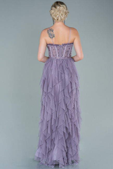 Long Lavender Evening Dress ABU2552