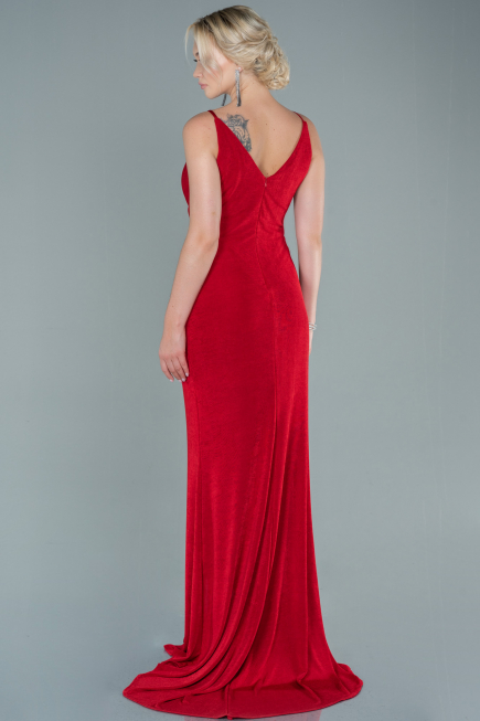Long Red Evening Dress ABU2496