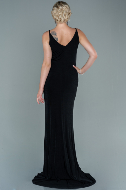 Long Black Evening Dress ABU2496