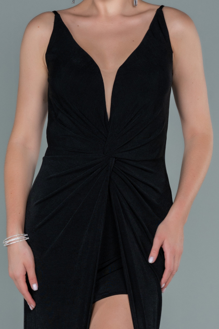 Long Black Evening Dress ABU2496