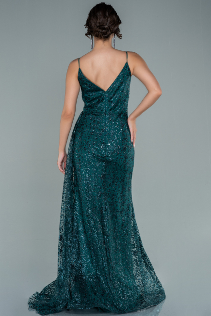 Long Emerald Green Evening Dress ABU2587