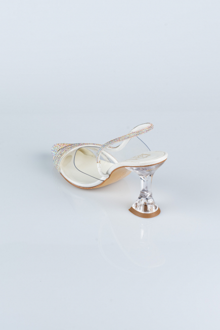 White Stony Evening Shoe MJ1057