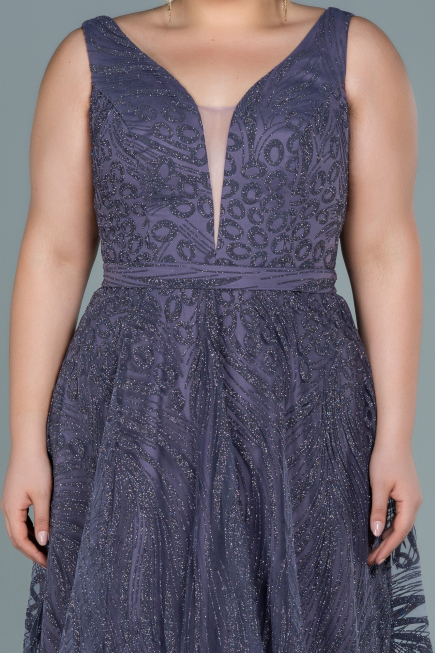 Amethyst Long Plus Size Evening Dress ABU2501