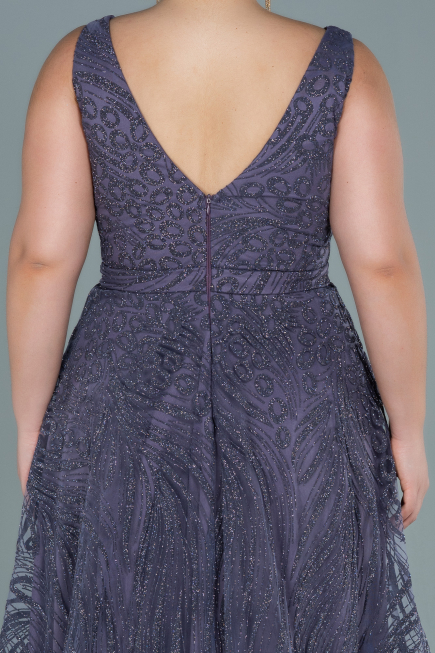 Amethyst Long Plus Size Evening Dress ABU2501
