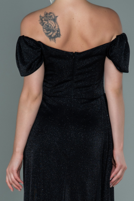 Long Black Evening Dress ABU2657