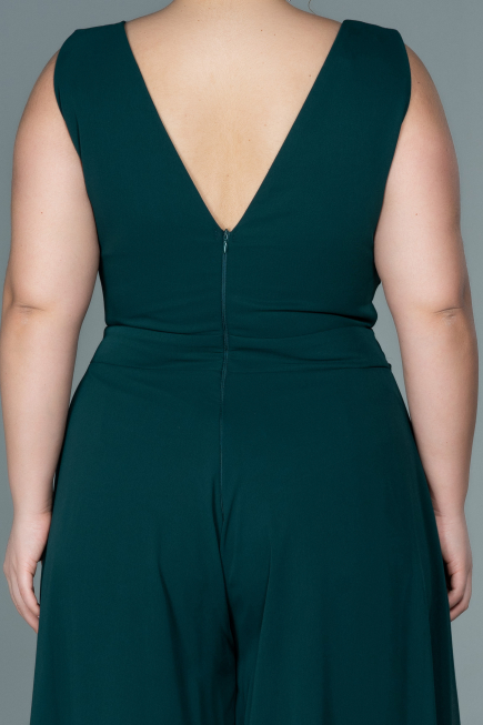 V neck Chiffon Long Dresses with Straps Burgundy Plus Size main image 1