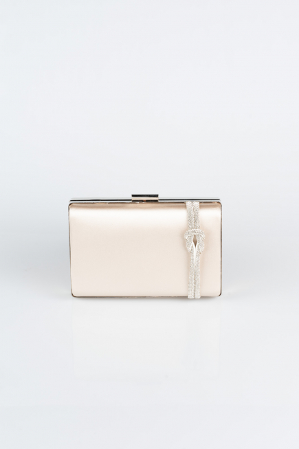 Mink Satin Box Bag VT9275