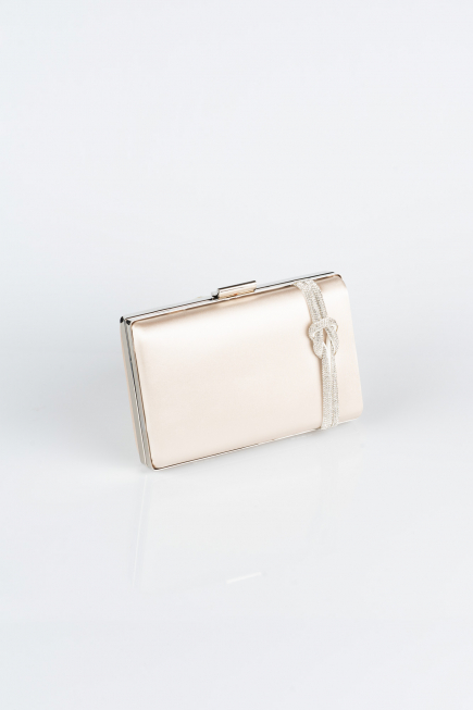 Mink Satin Box Bag VT9275