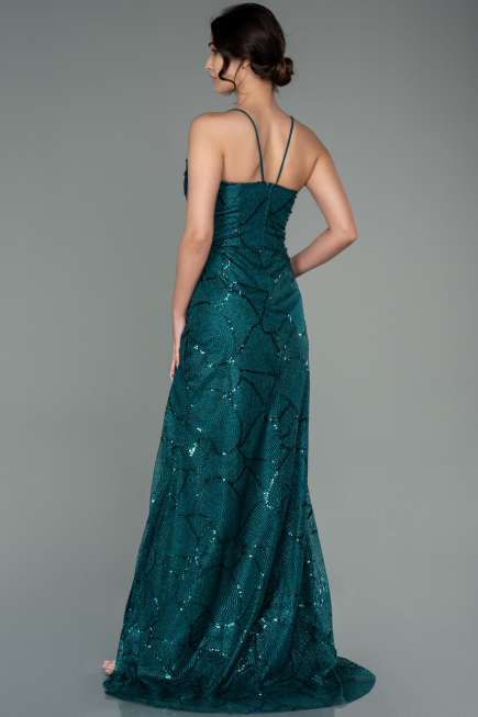 Long Emerald Green Evening Dress ABU2803