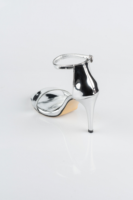 Silver Mirror Evening Shoe ABA1452
