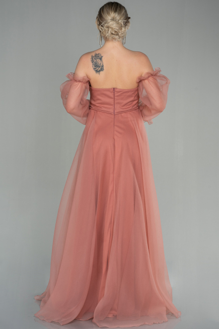 Long Onion Skin Evening Dress ABU2076