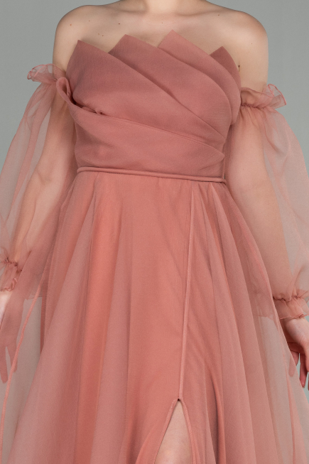 Long Onion Skin Evening Dress ABU2076