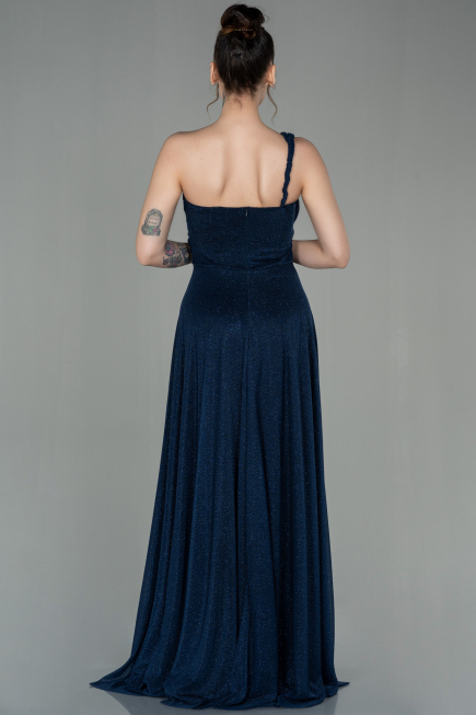 Long Navy Blue Evening Dress ABU2834