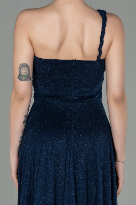 Long Navy Blue Evening Dress ABU2834