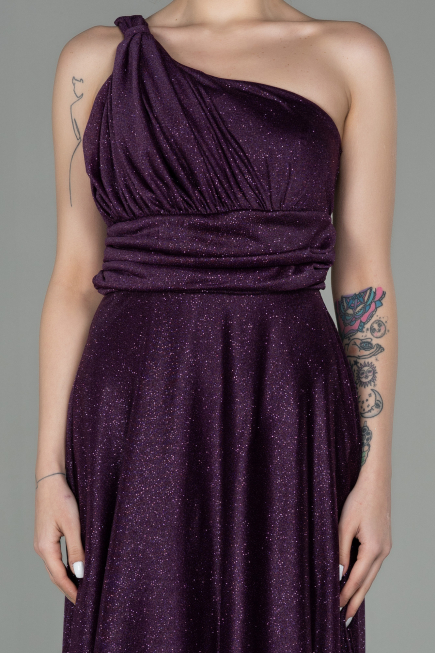Long Purple Evening Dress ABU2834