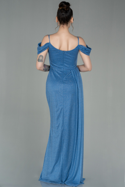Long Indigo Evening Dress ABU2835