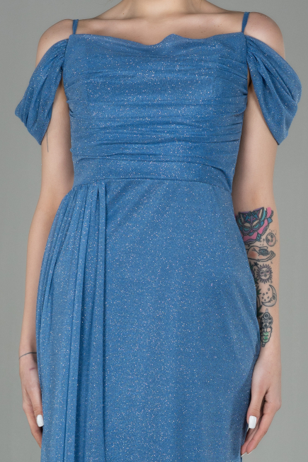 Long Indigo Evening Dress ABU2835