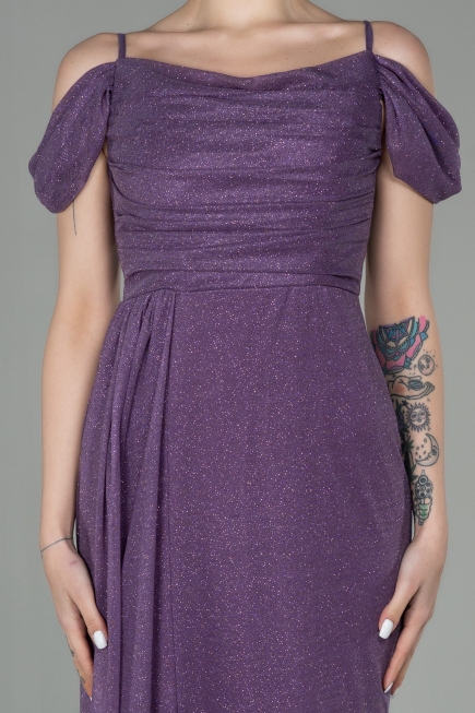 Long Lavender Evening Dress ABU2835