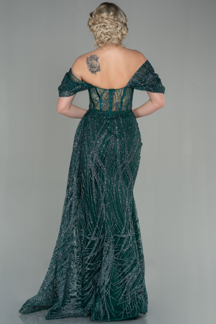 Long Emerald Green Evening Dress ABU2706