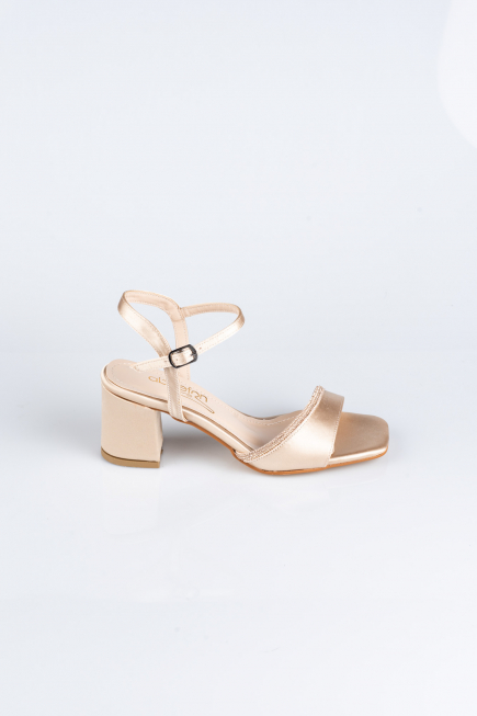 Mink Satin Evening Shoe ABS1107