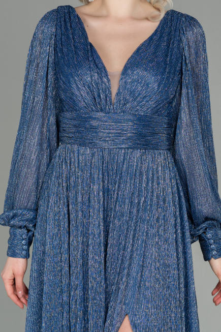 Long Indigo Evening Dress ABU2905