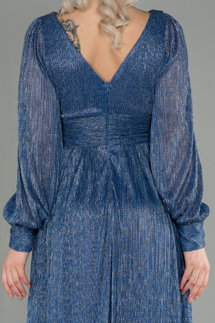 Long Indigo Evening Dress ABU2905