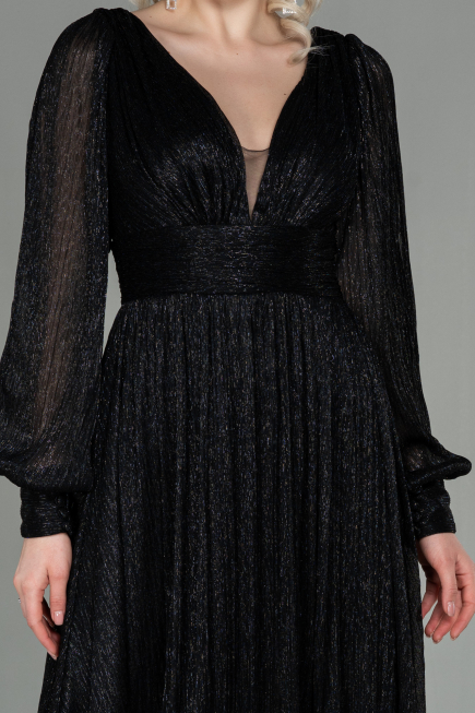 Long Black Evening Dress ABU2905