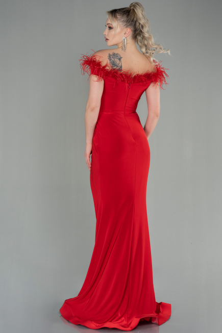 Long Red Evening Dress ABU2906