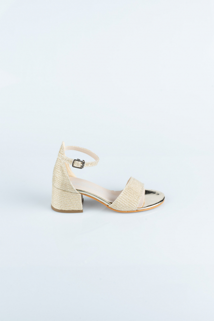 Gold Kids Shoe SE769